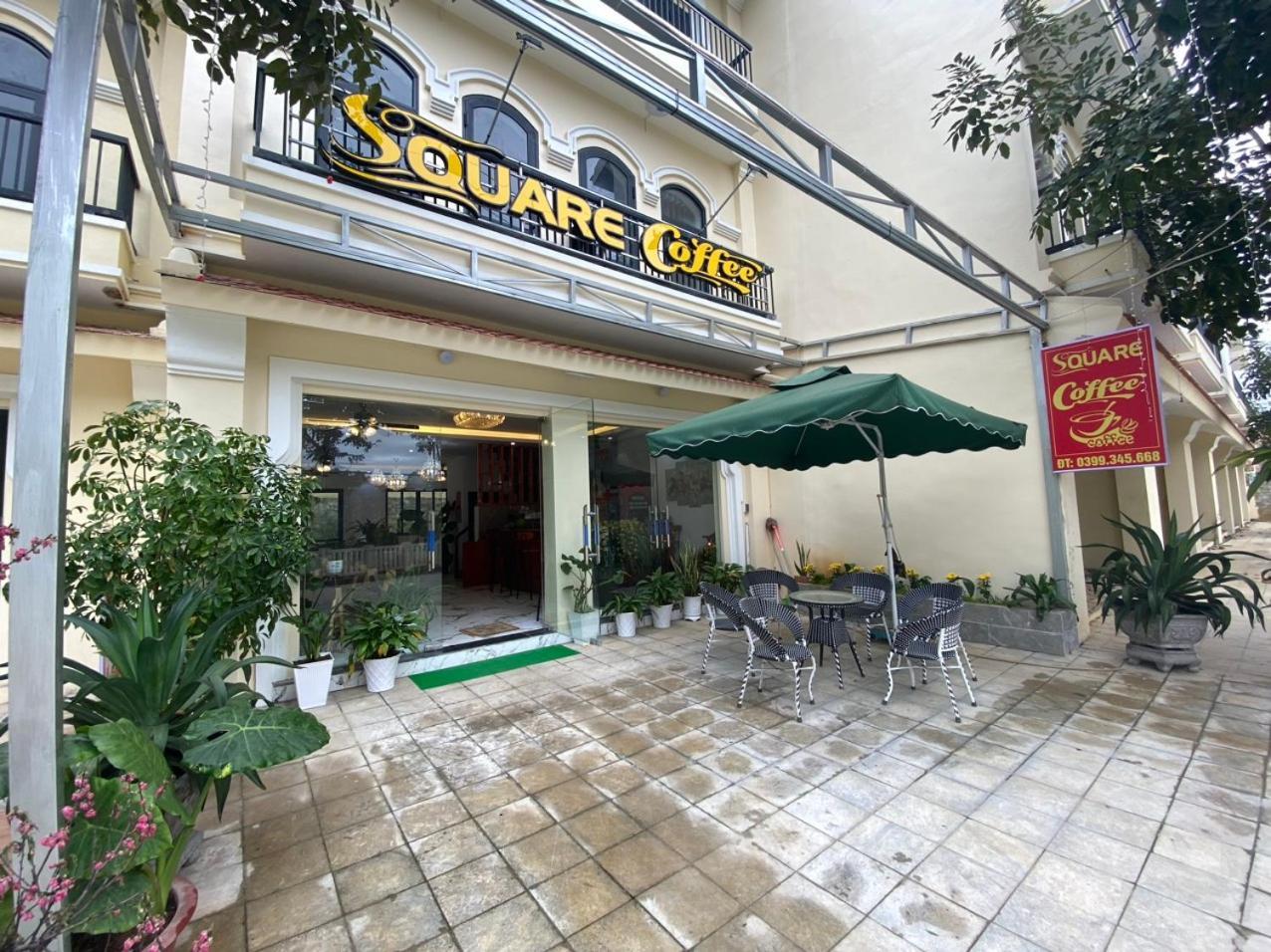 Square Homestay & Coffee Bac Ha  Bagian luar foto