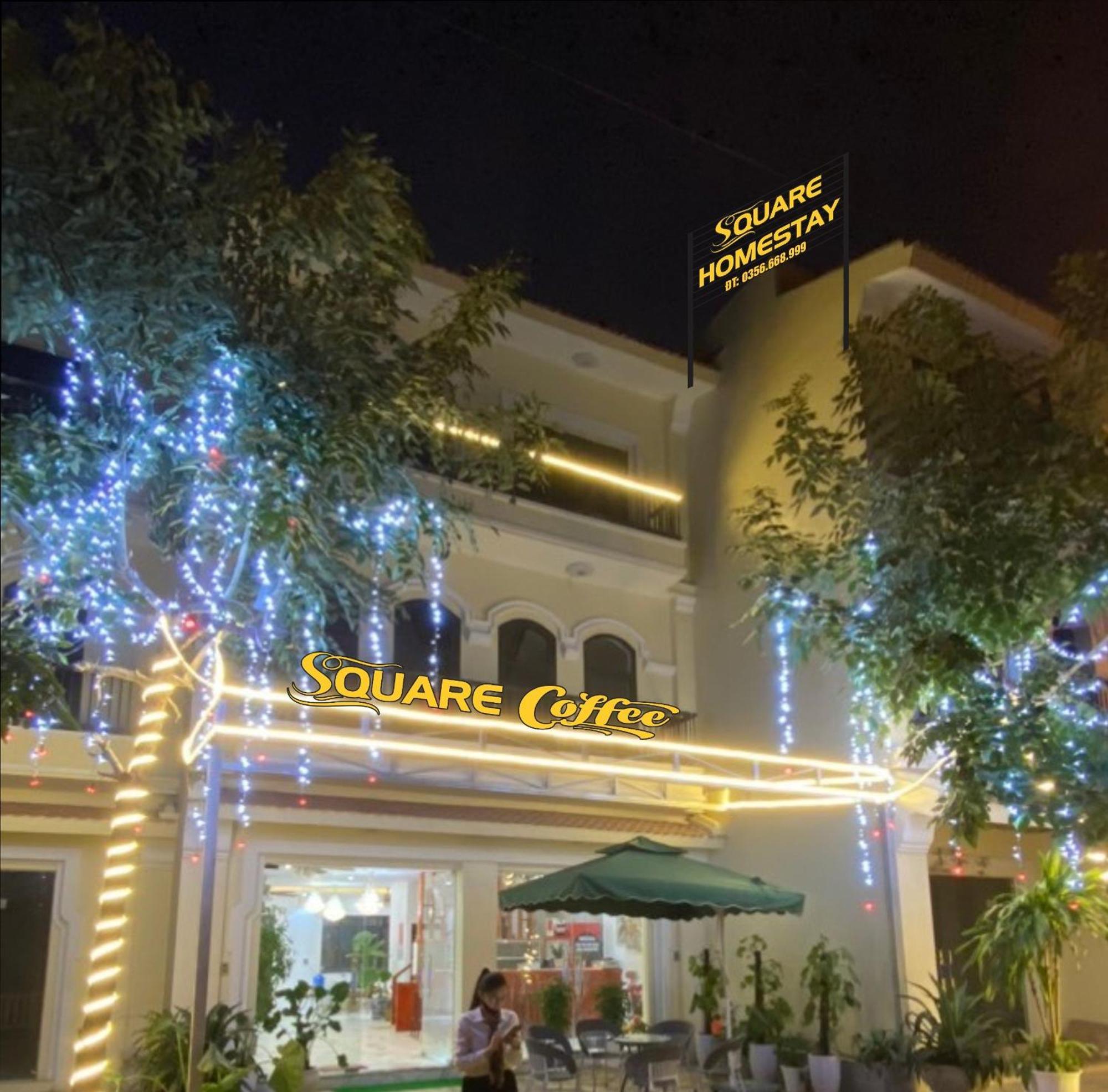 Square Homestay & Coffee Bac Ha  Bagian luar foto
